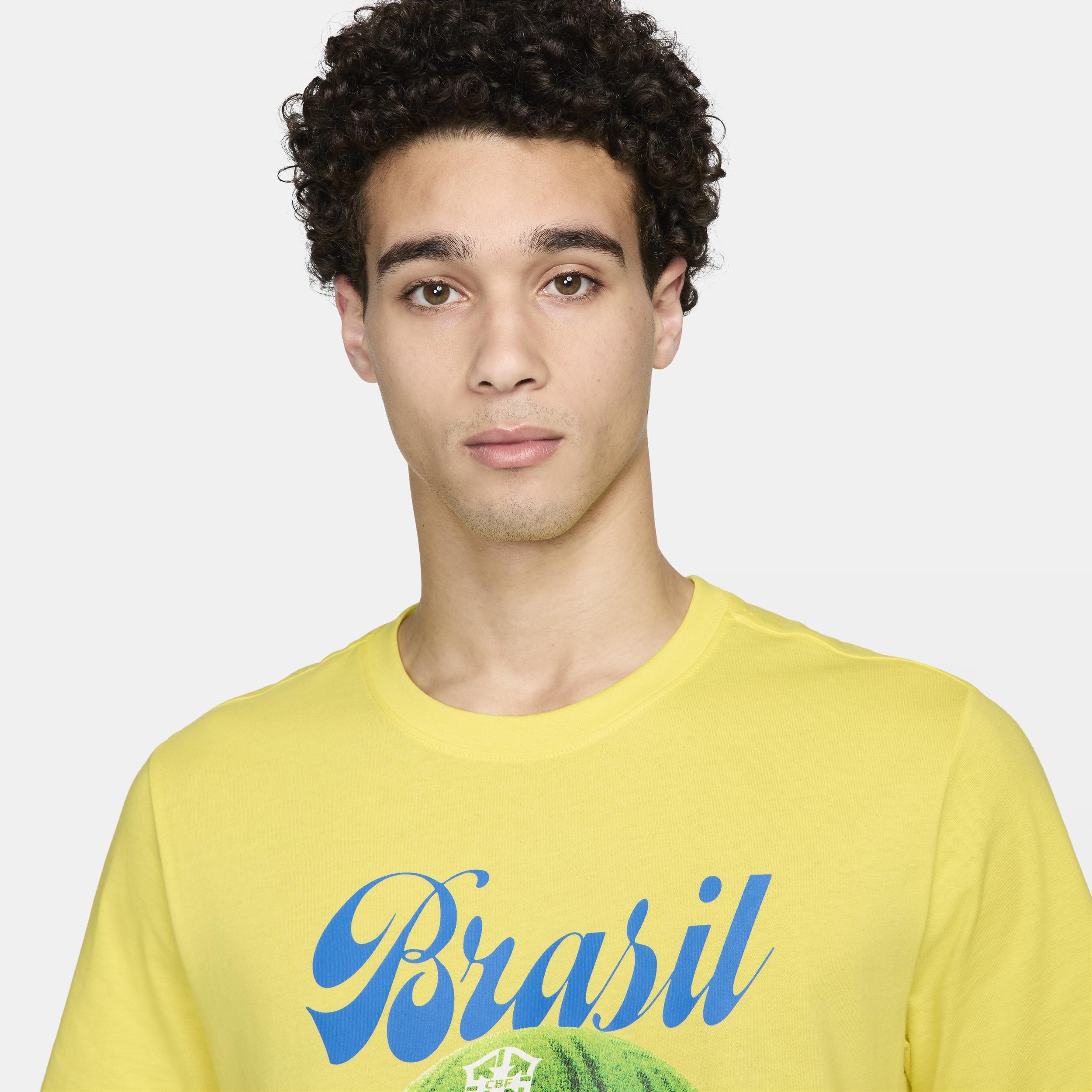 Brazil Home Field Nike Men's Soccer T-Shirt Product Image