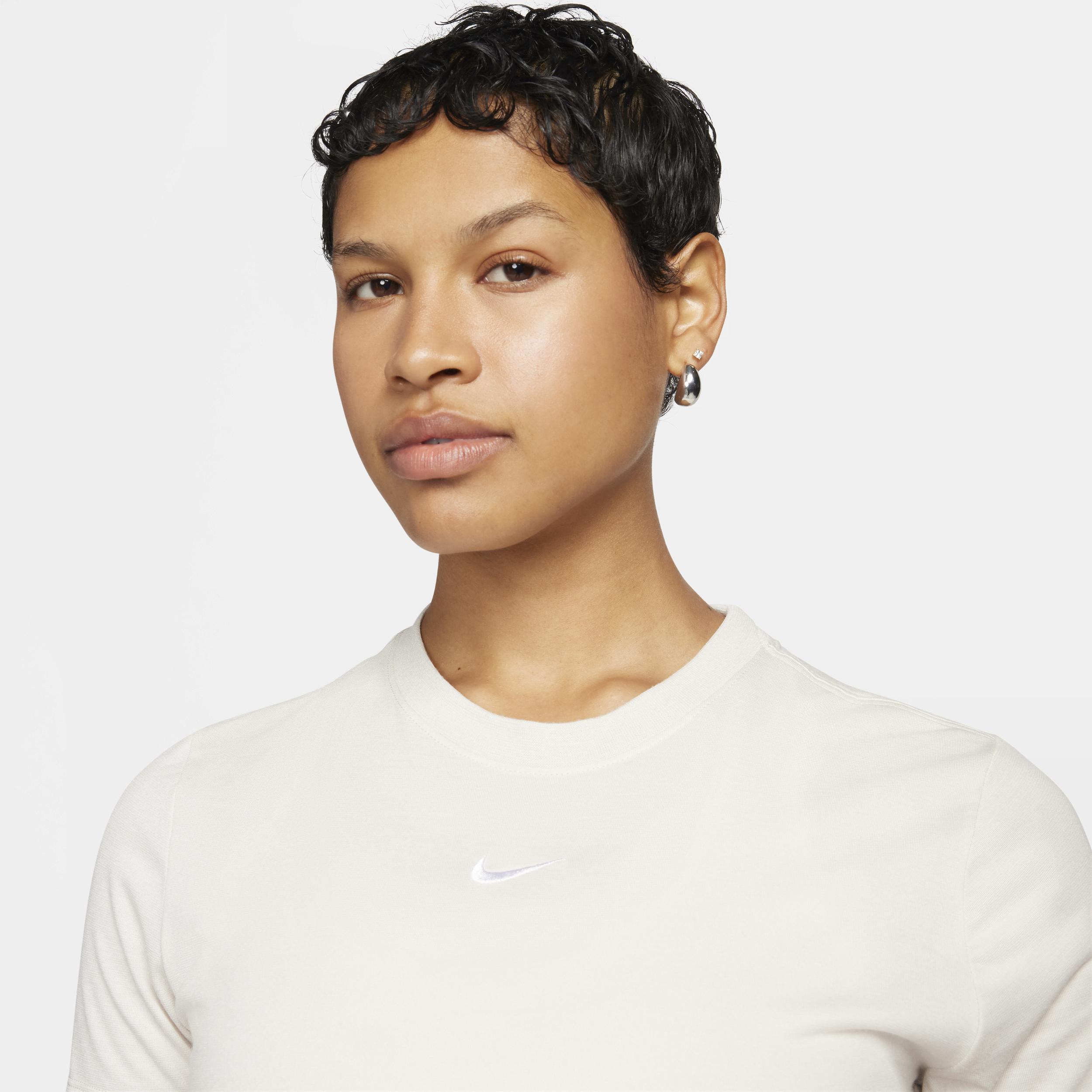 Womens Nike Sportswear Essential Slim Cropped T-Shirt Product Image