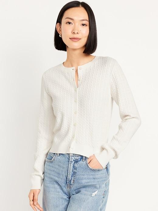 SoSoft Lite Crop Cardigan Product Image