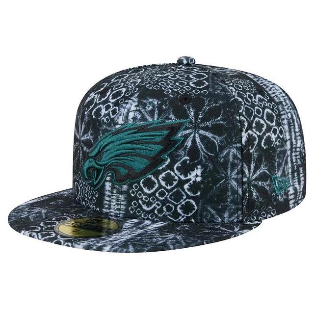 Mens New Era Philadelphia Eagles Shibori 59FIFTY Fitted Hat Product Image