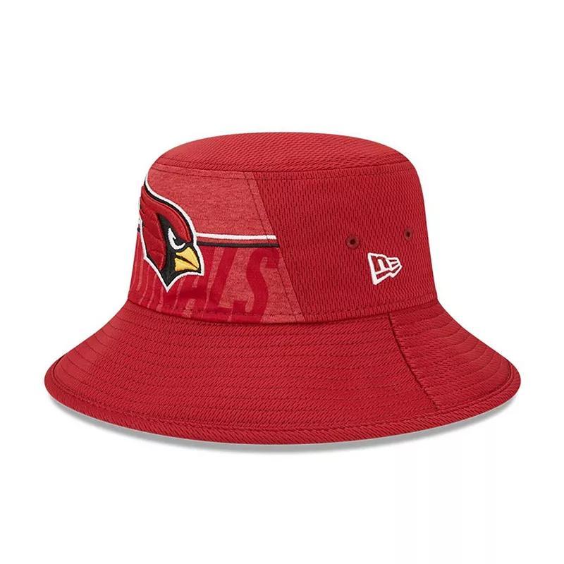 Mens New Era Cardinal Arizona Cardinals 2023 NFL Training Camp Stretch Bucket Hat Product Image