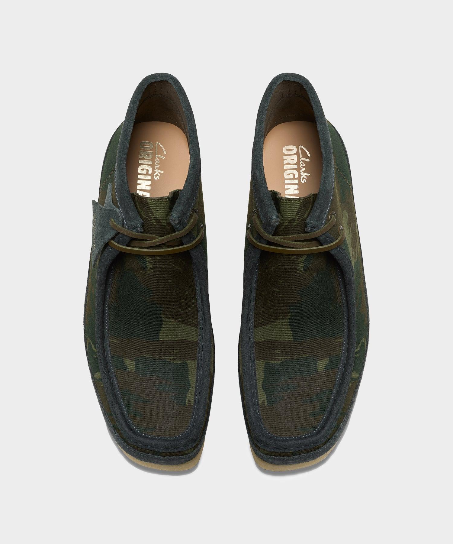 Clarks Wallabee Harajuku in Green Camo Product Image