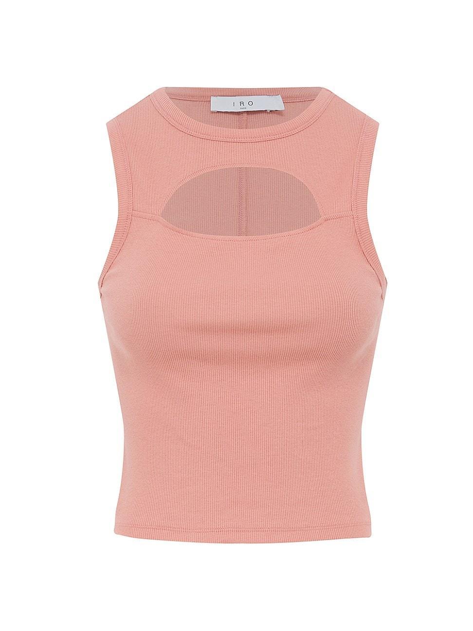 Womens Pina Cut-Out Tank Top Product Image