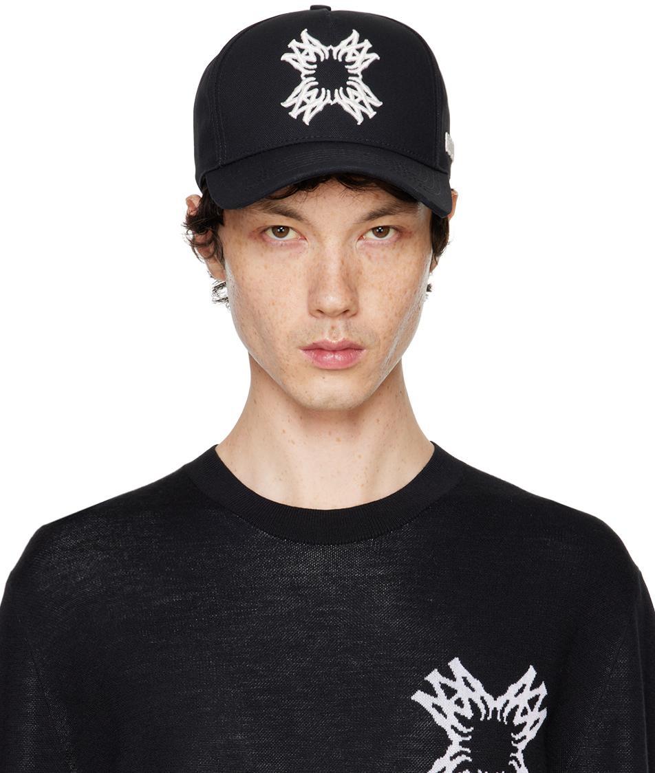 AMIRI Black 'ma' Quad Canvas Cap Product Image