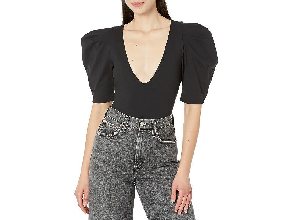 Free People Va Va Voop Puff Sleeve Bodysuit Product Image