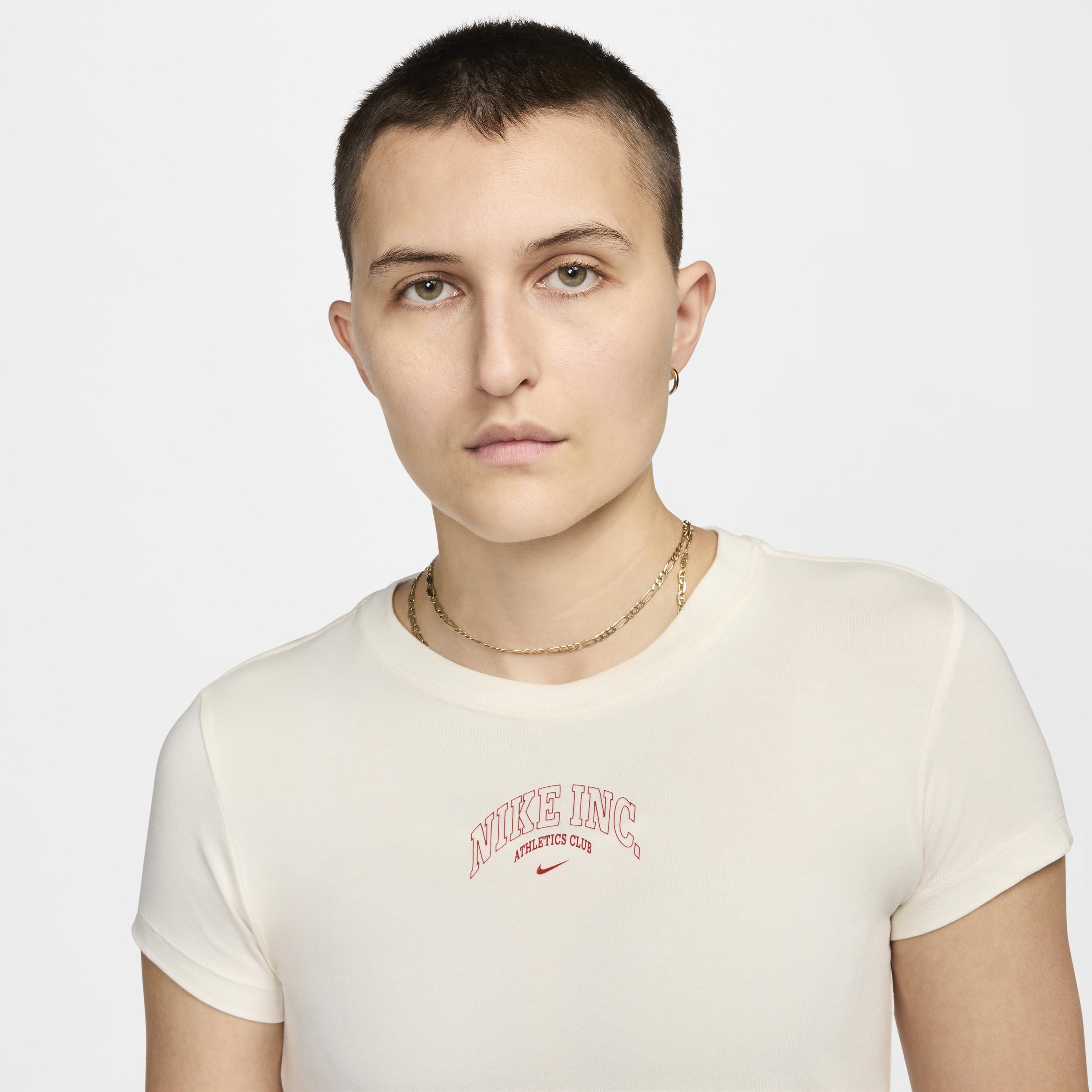 Women's Nike Sportswear Chill Knit Cropped T-Shirt Product Image