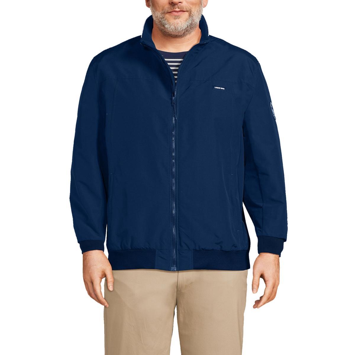 Big & Tall Lands End Classic Squall Waterproof Insulated Winter Jacket, Mens Product Image