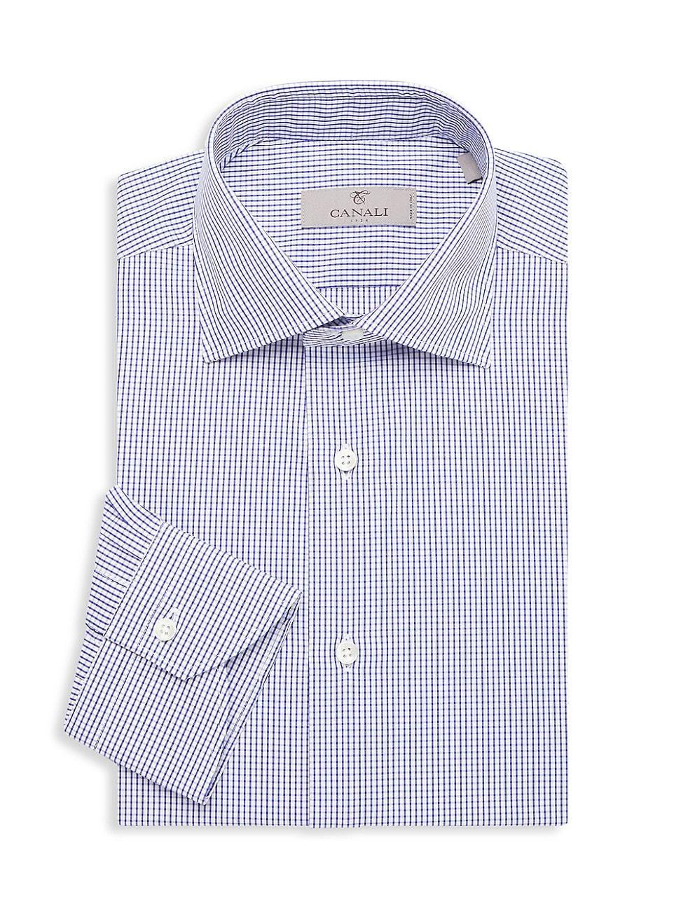 Mens Woven Cotton Button-Up Shirt Product Image