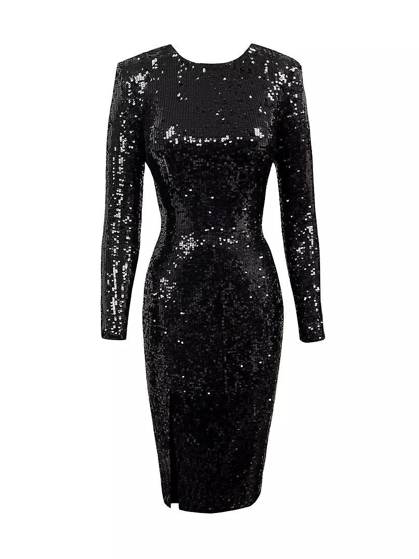 Natalie Sequin Knee-Length Dress Product Image