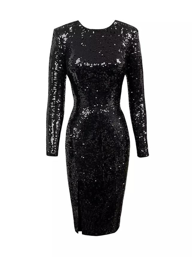 Natalie Sequin Knee-Length Dress Product Image