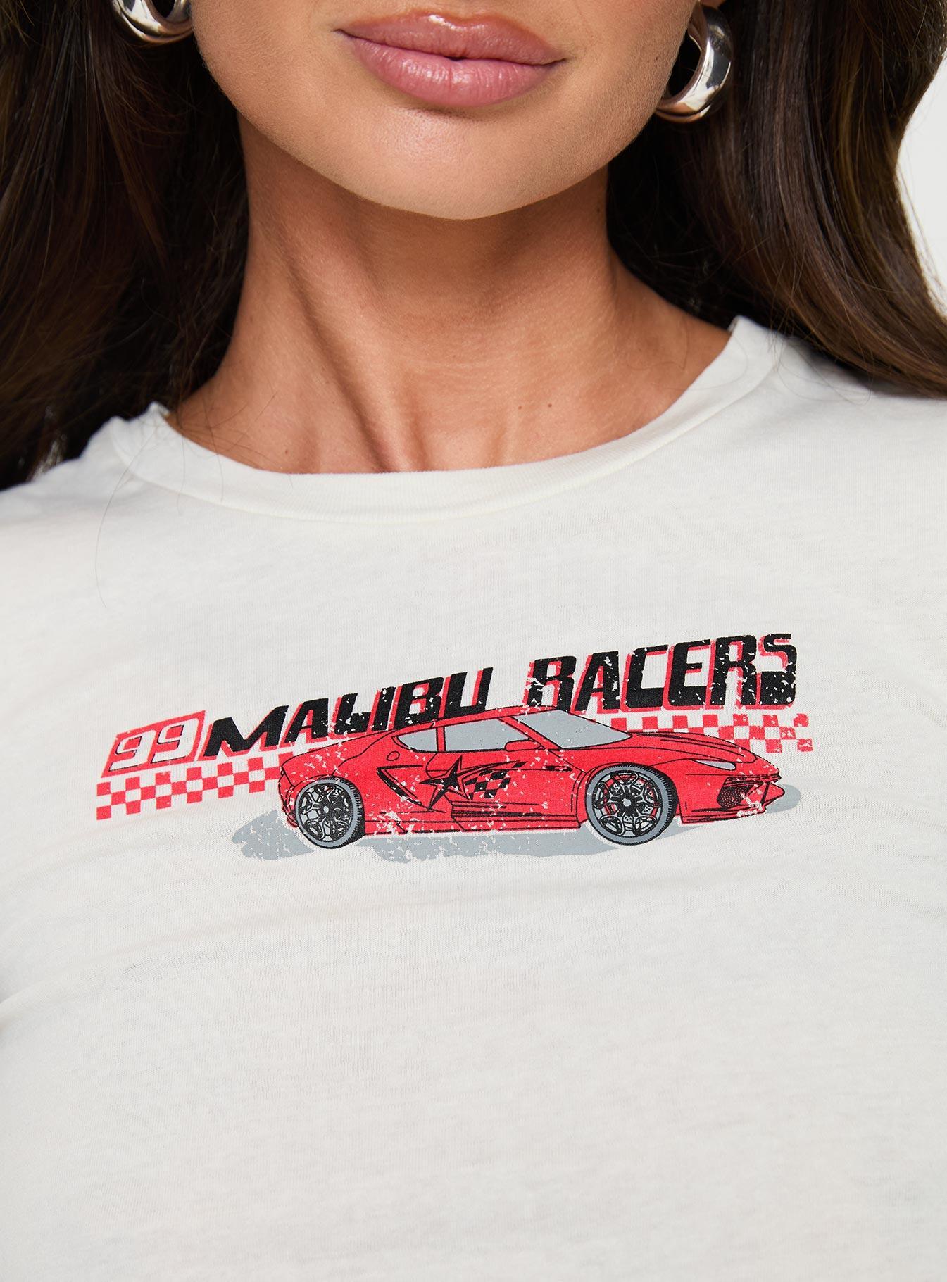 Malibu Racer Tee White Product Image