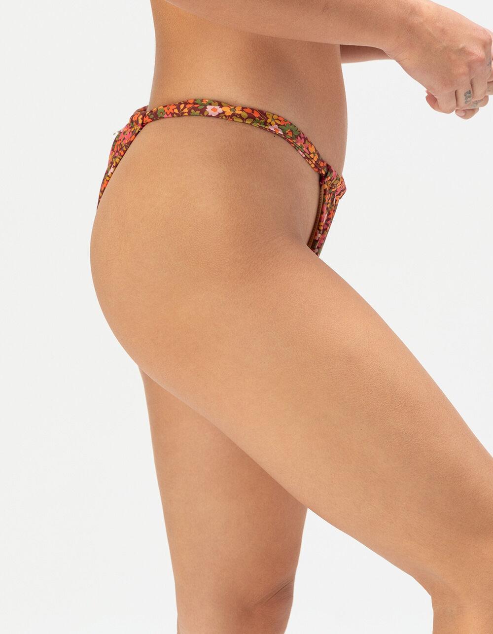 RHYTHM Marie Floral Cheeky Bikini Bottoms Product Image