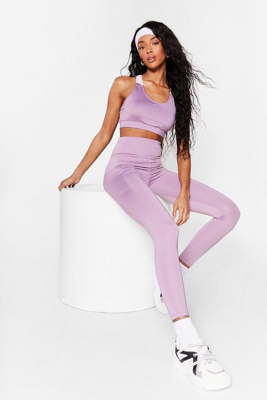 Slinky High Waisted Workout Leggings Product Image