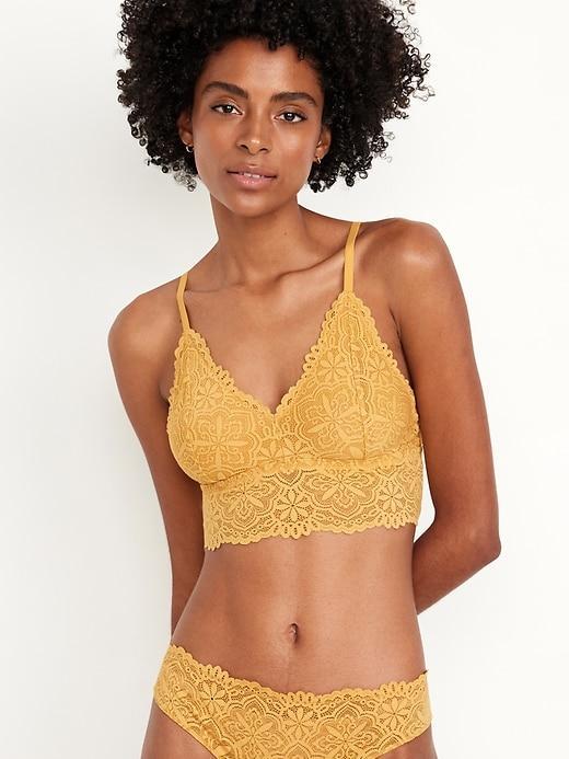 Lace Longline Bralette Product Image