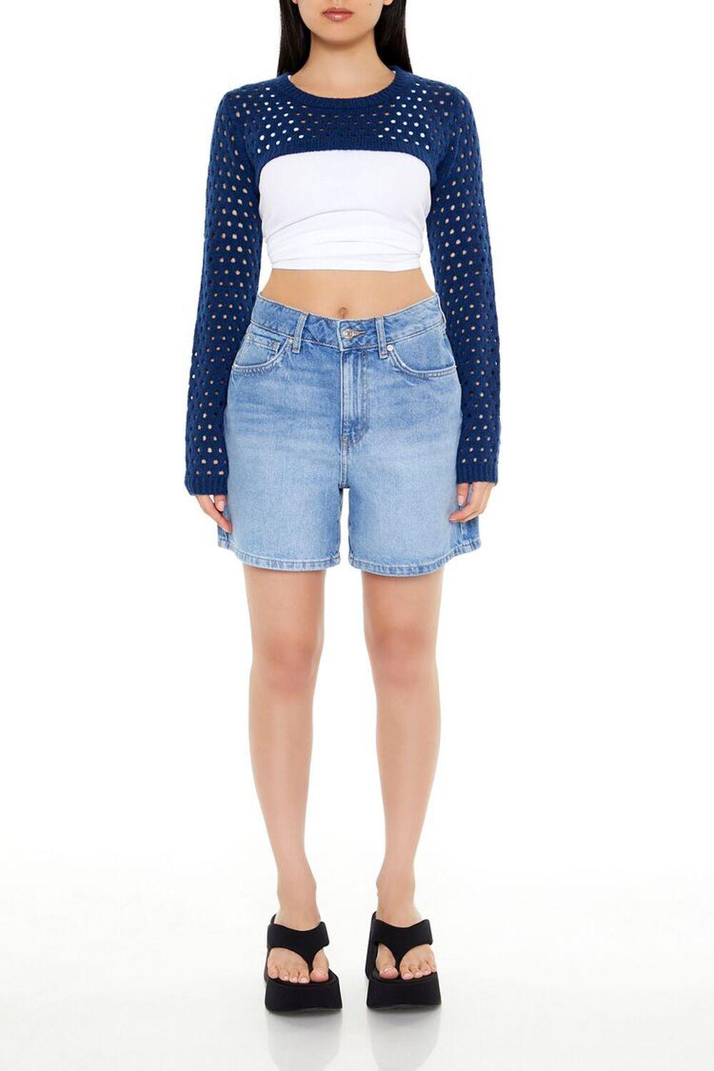 Crochet Bolero Shrug Sweater | Forever 21 Product Image