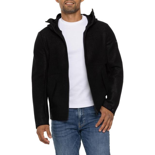 Icebreaker Felted Merino Hooded Jacket - Merino Wool Product Image