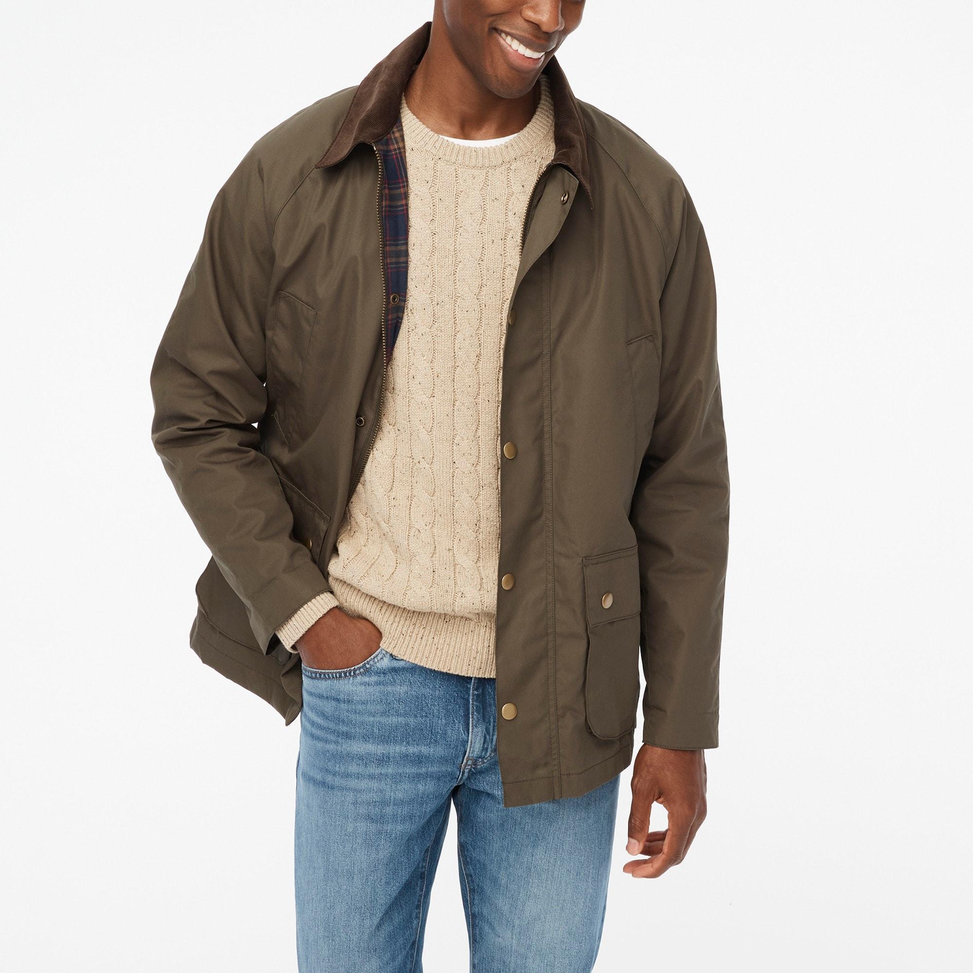 Waxed twill jacket Product Image