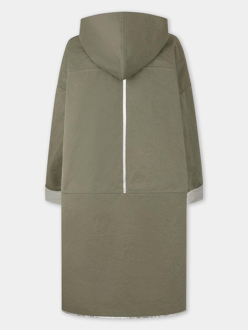 REVERSIBLE PARKA IN COTTON Product Image