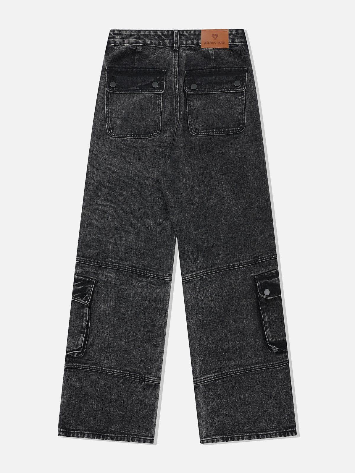 Aelfric Eden Washed Multi Pocket Jeans Product Image