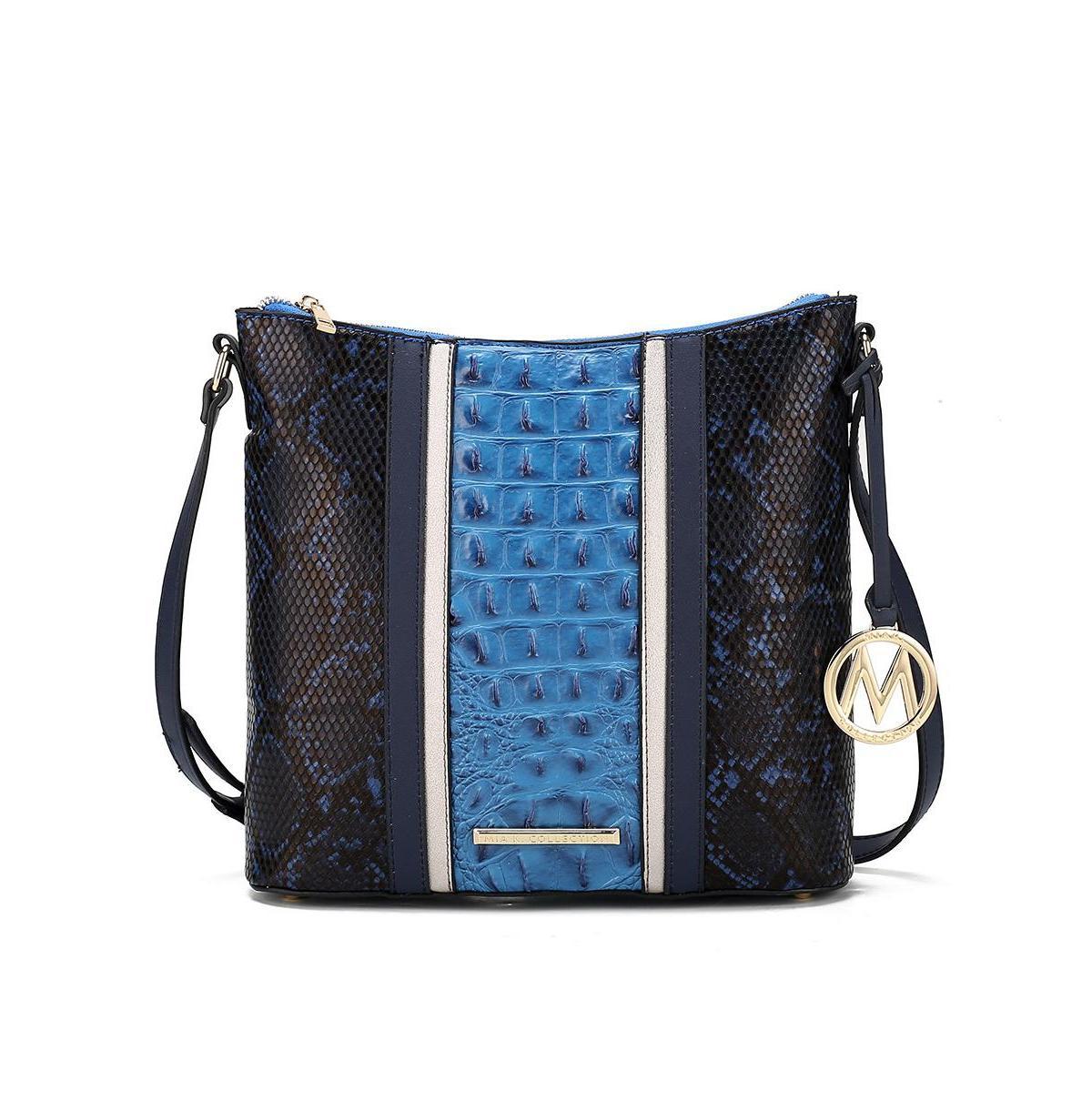 Mkf Collection Meline Croco & Snake Embossed Womens Shoulder bag by Mia K Product Image