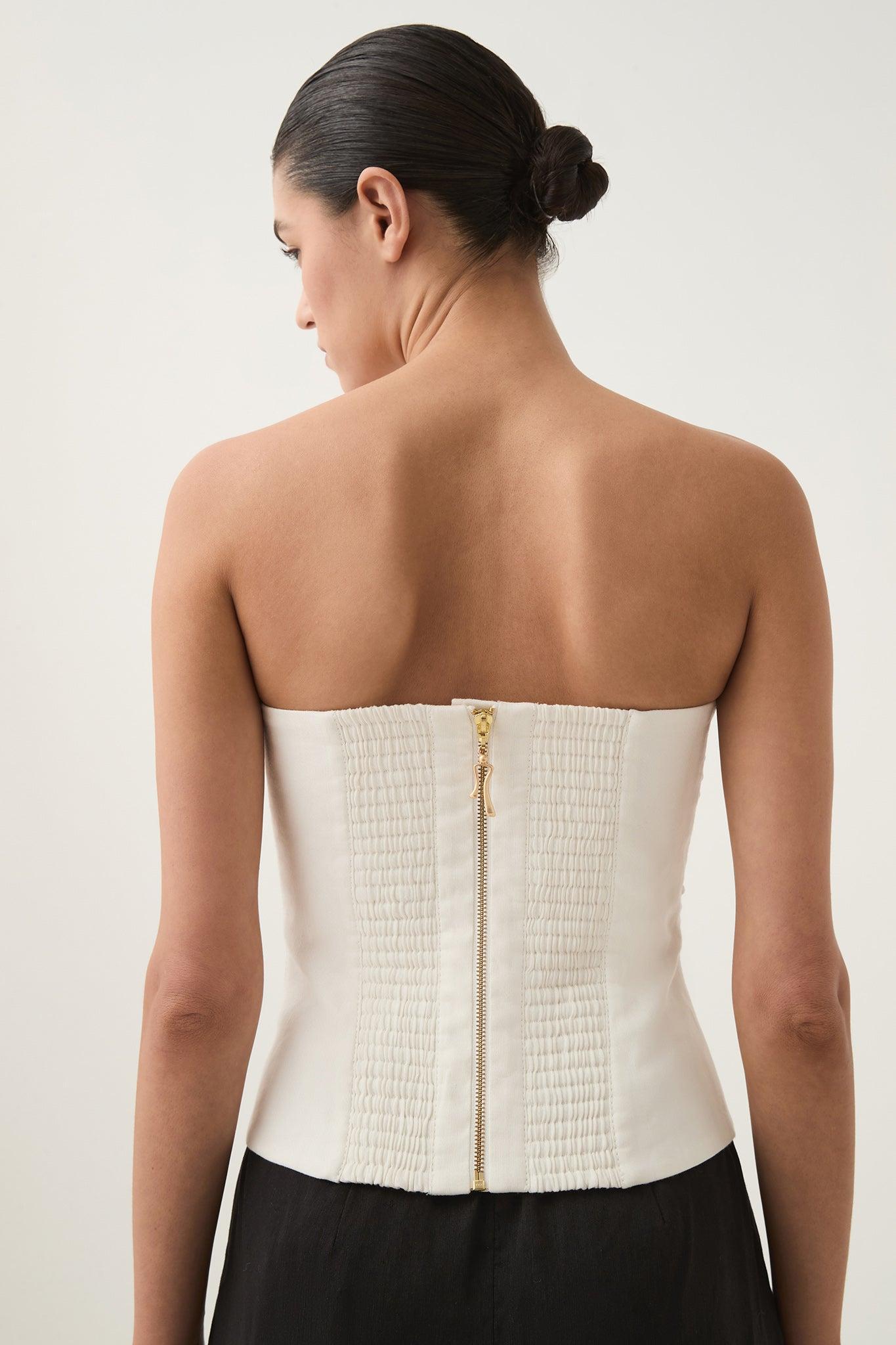 Oriel Ruched Bustier Product Image