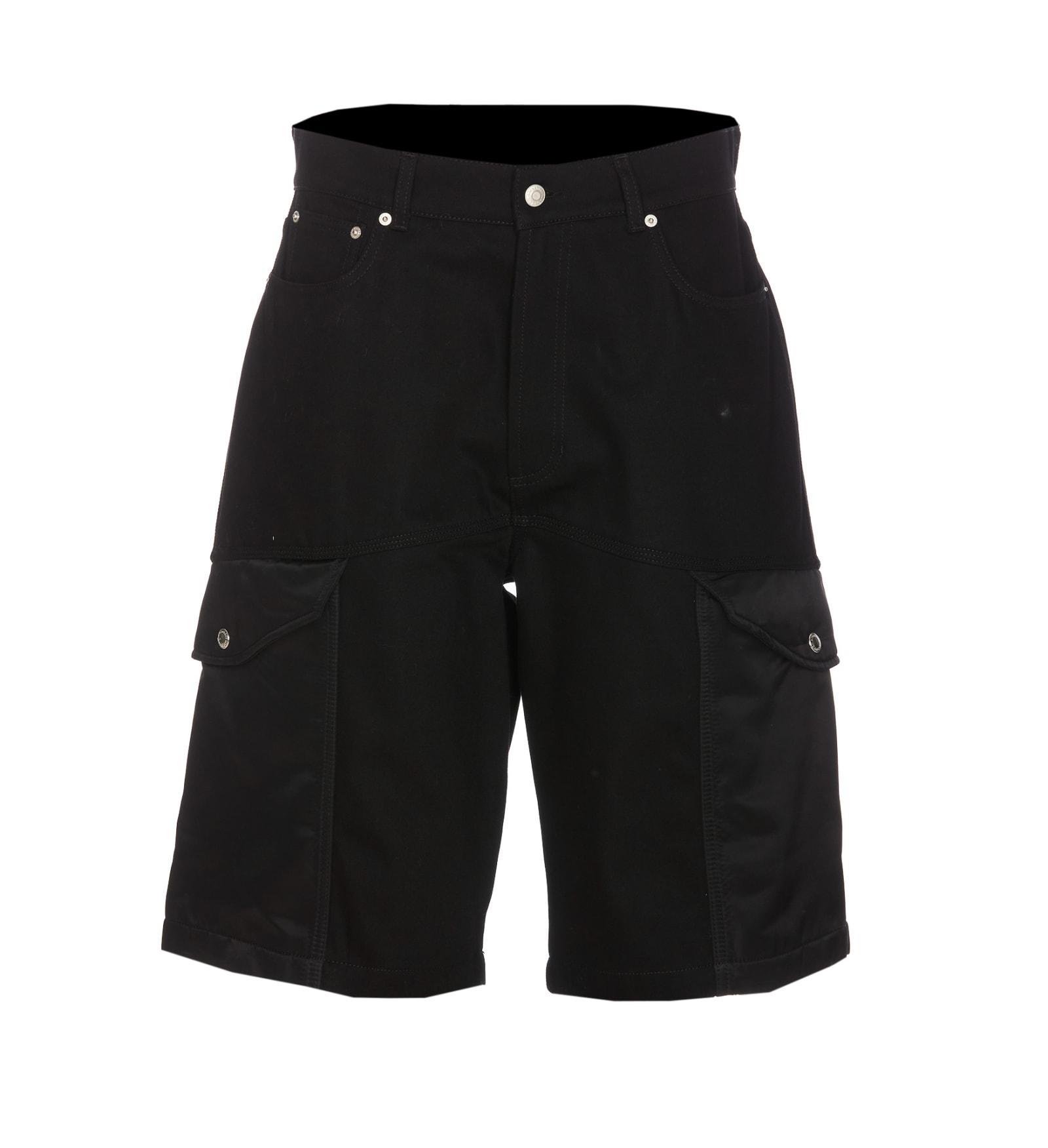 Man Bermuda Shorts Man Black Bermuda Shorts Product Image