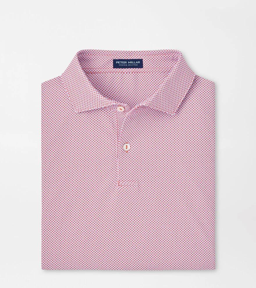 Mens Delancey Dot Performance Polo Shirt Product Image