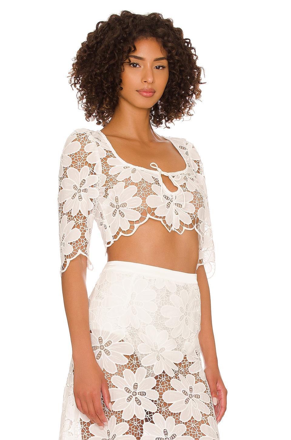 Malika Crop Top For Love & Lemons Product Image