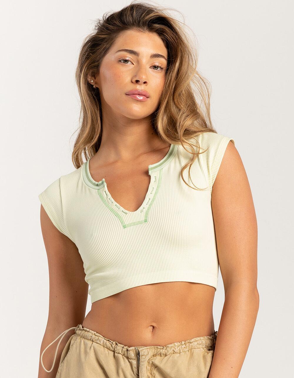 BDG Urban Outfitters Seamless Go For Gold Womens Crop Top product image