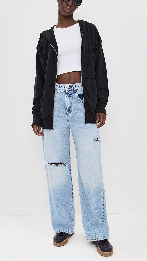 ICON DENIM LA Poppy Wide Leg Jeans | Shopbop Product Image