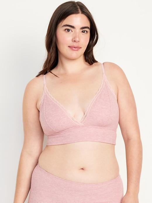 Longline Waffle Bralette Product Image