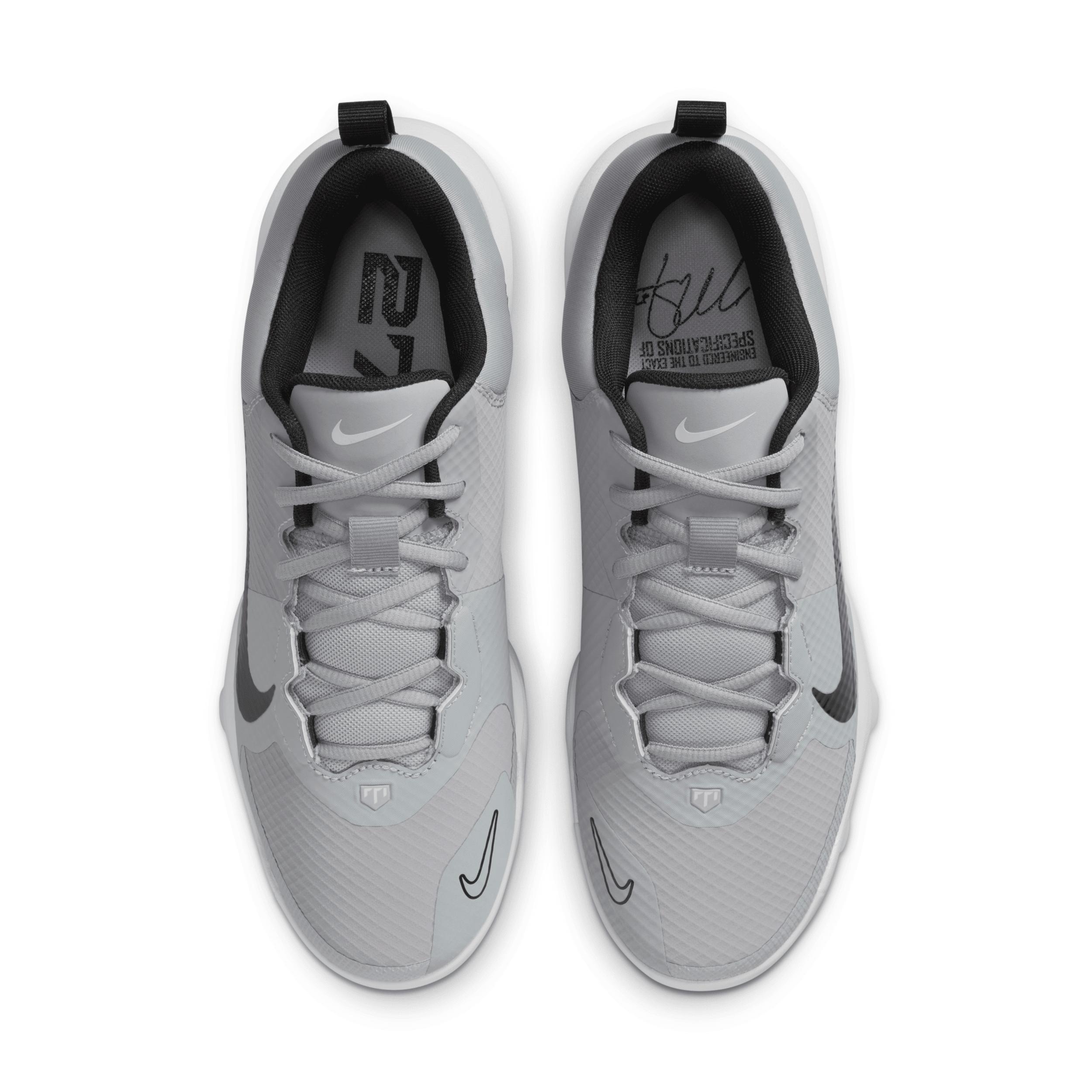 Nike Mens Nike Force Trout 9 Pro MCS - Mens Baseball Shoes Pewter/Black/Wolf Grey Product Image