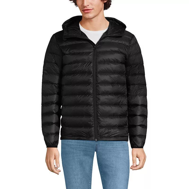 Big & Tall Lands End Wanderweight Down Jacket, Mens Product Image