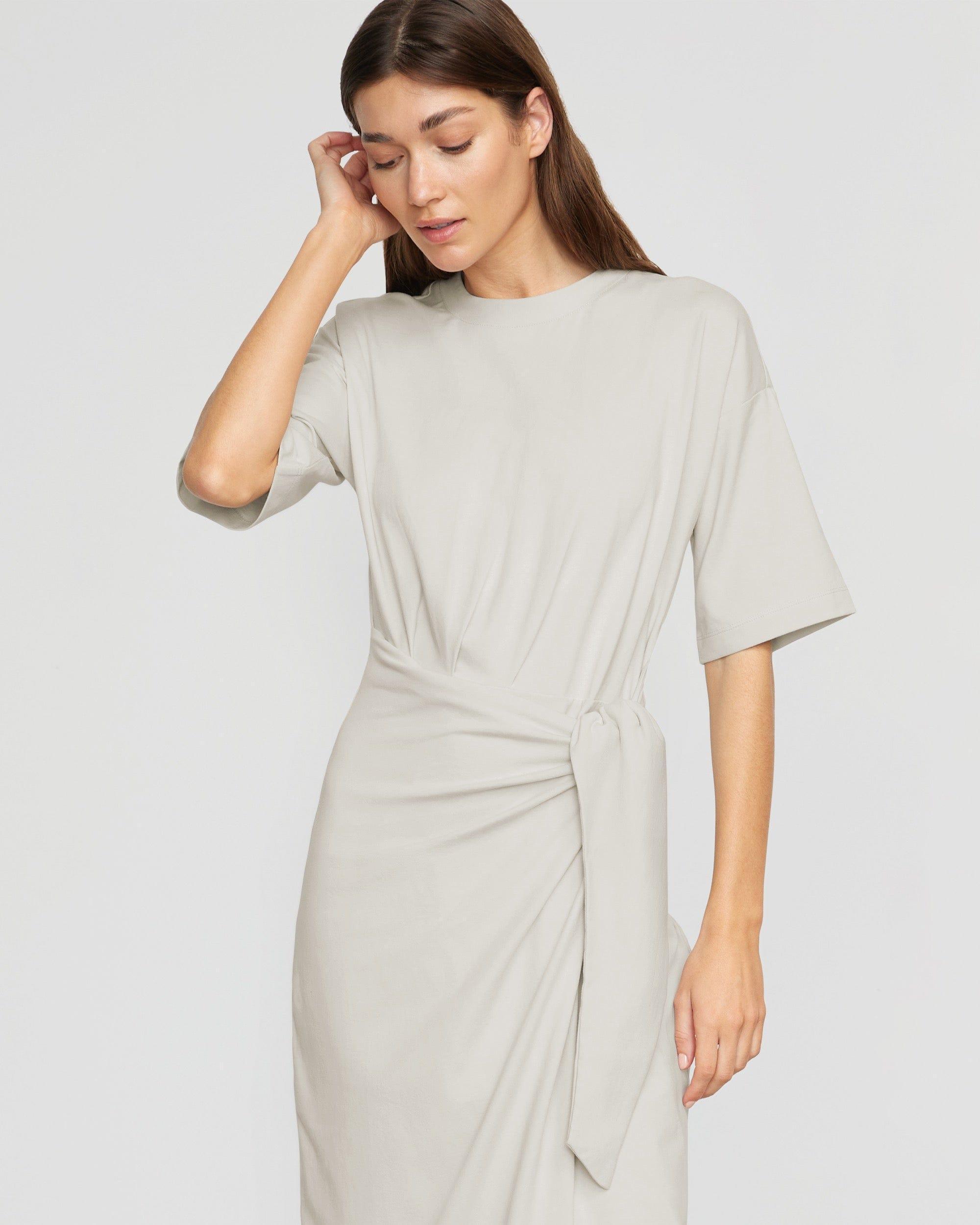 Noa Organic Cotton T-Shirt Wrap Dress Product Image