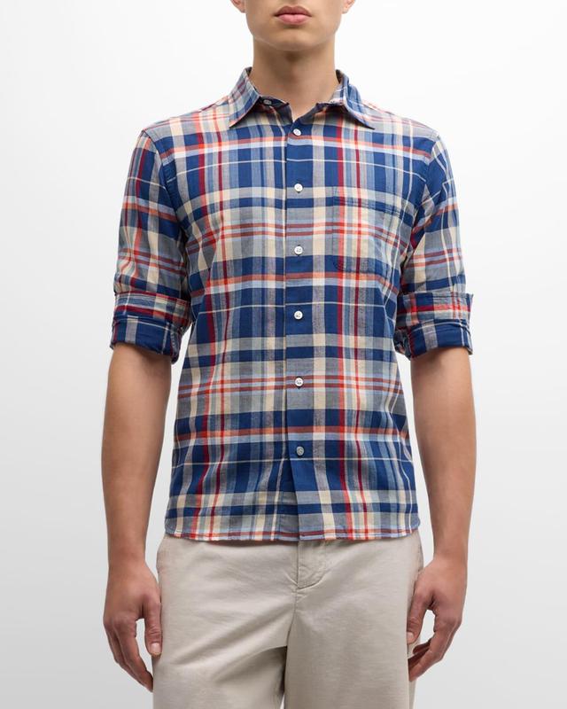 Mens No. 7 Madras Sport Shirt Product Image