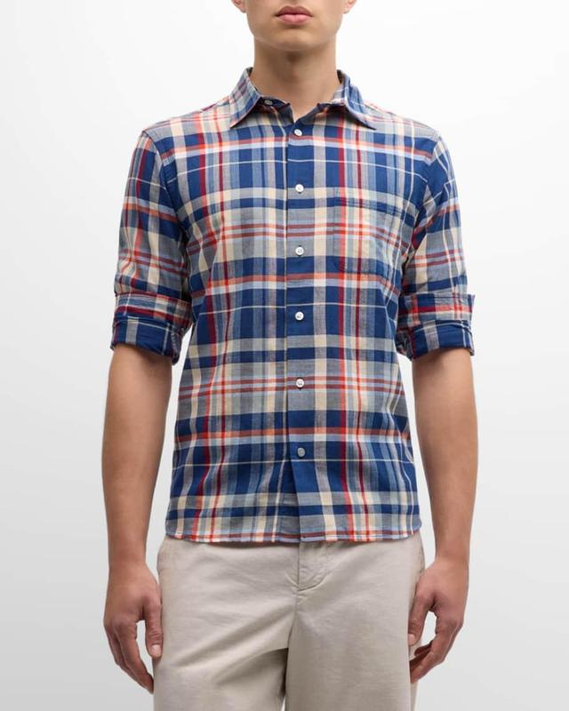 Mens No. 7 Madras Sport Shirt Product Image