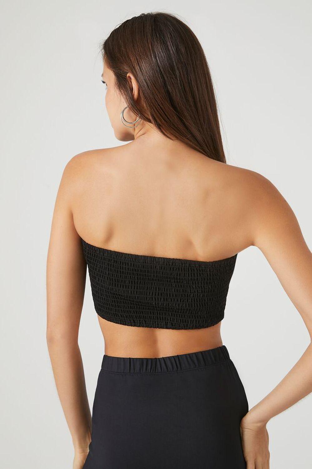 Smocked Tube Crop Top | Forever 21 Product Image