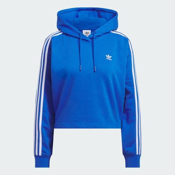 Adicolor 3-Stripes Short Hoodie Product Image