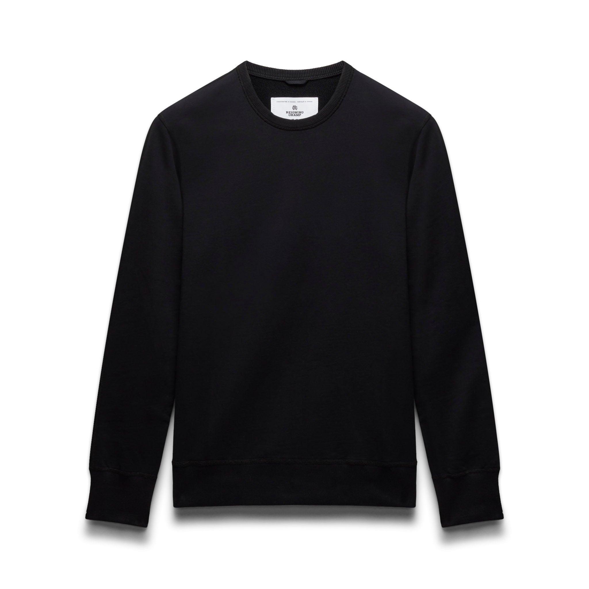 Midweight Terry Slim Crewneck Male Product Image