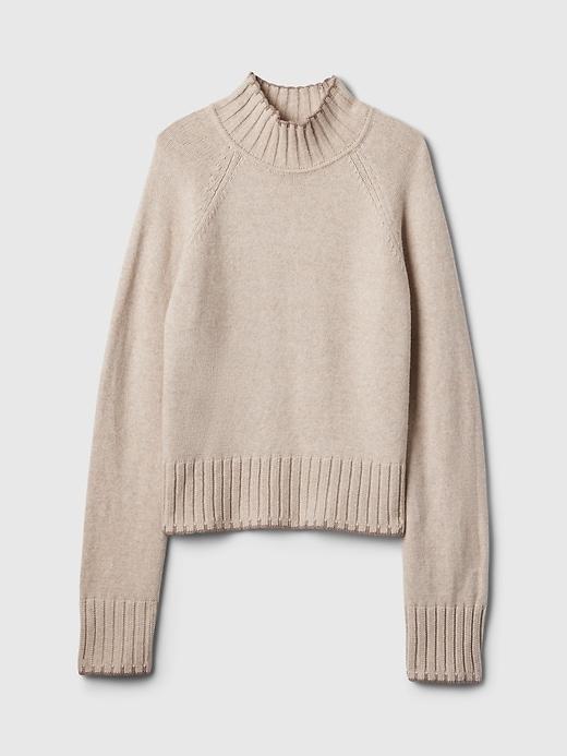 CashSoft Turtleneck Sweater Product Image