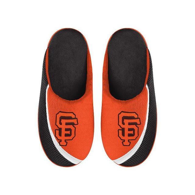 Mens FOCO San Francisco Giants Big Logo Color Edge Slippers Product Image