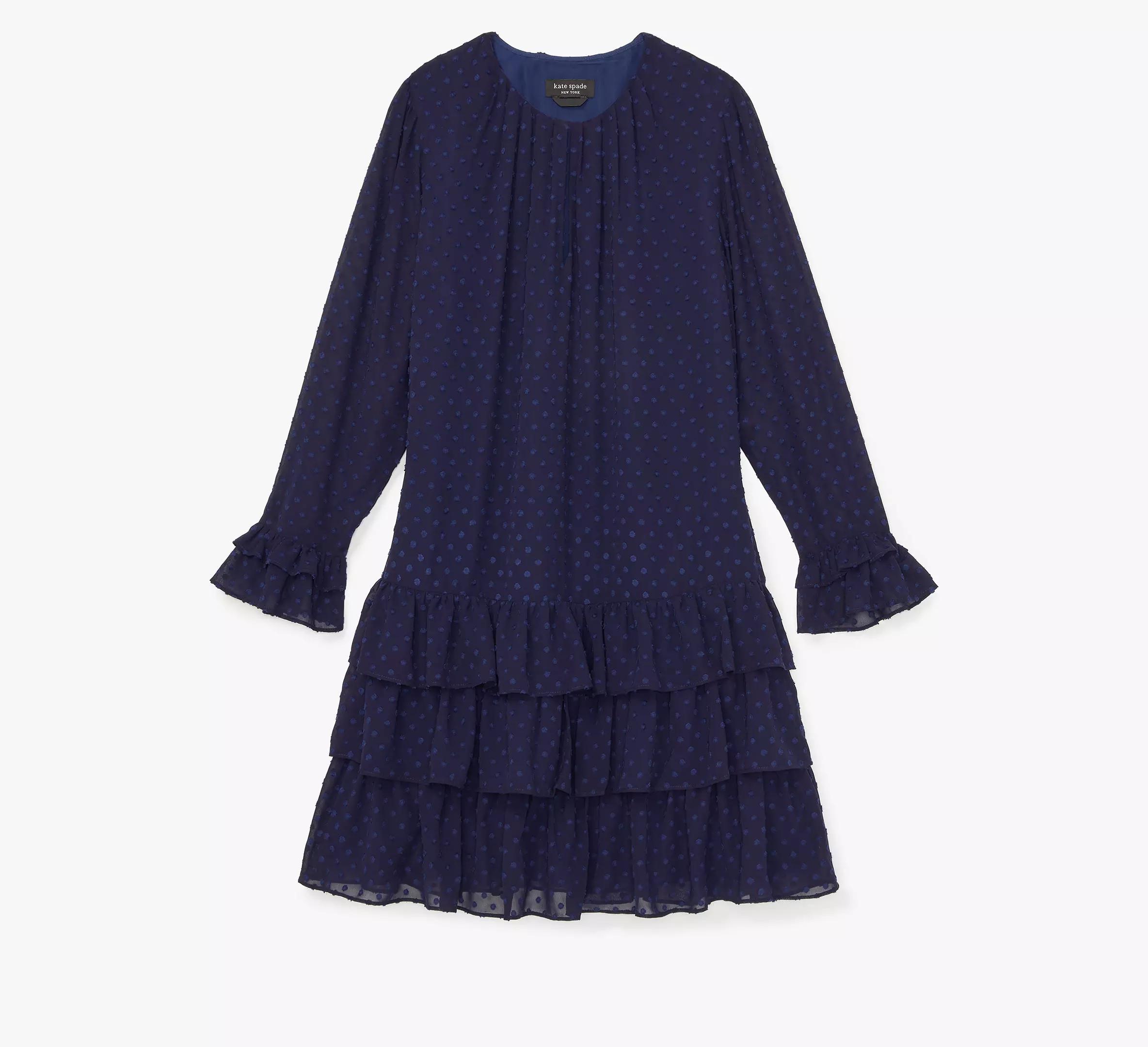 Breezy Dot Flounce Dress Product Image