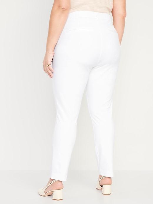 High-Waisted Pixie Skinny Ankle Pants Product Image