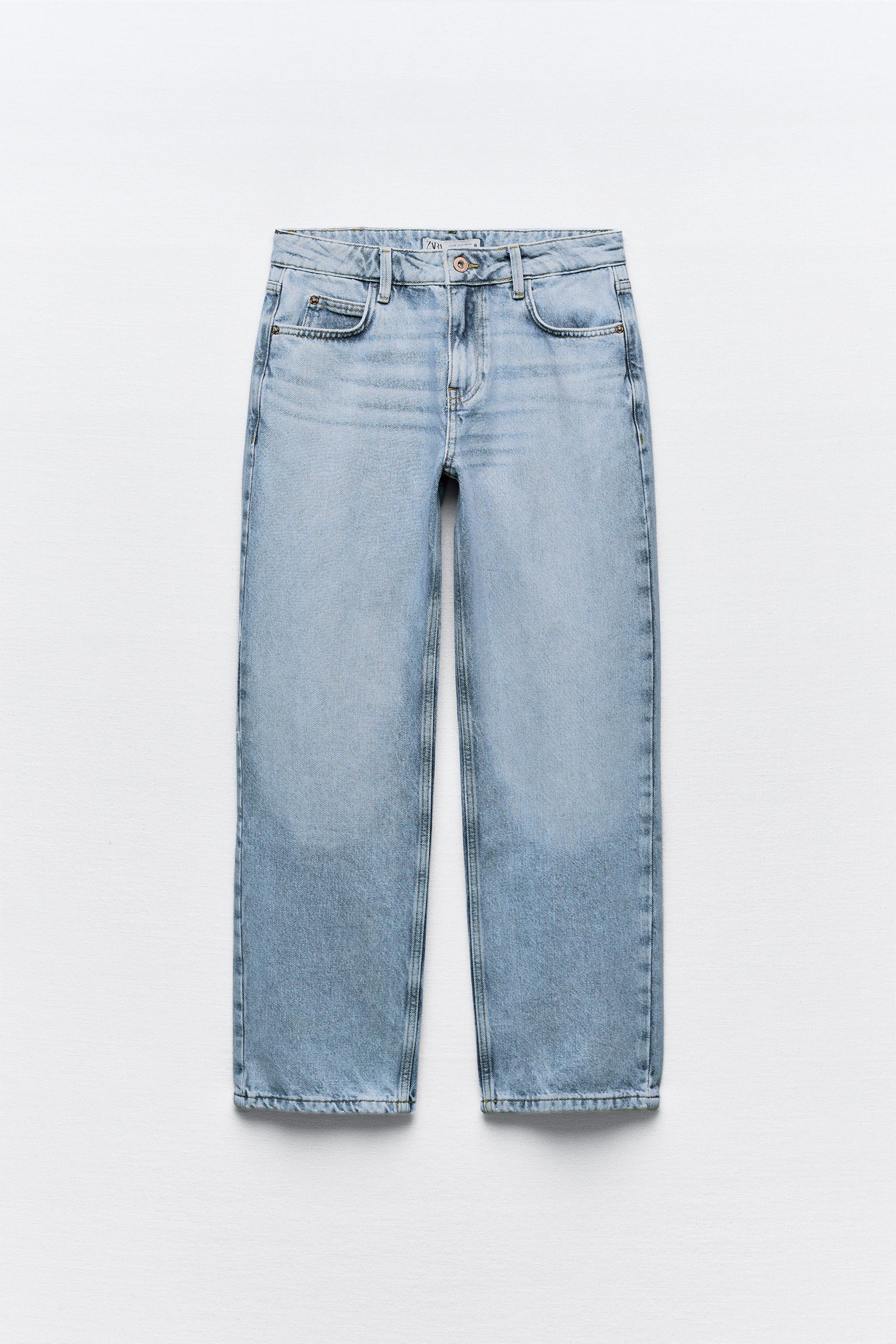 Z1975 HIGH-WAISTED CROPPED STRAIGHT JEANS Product Image