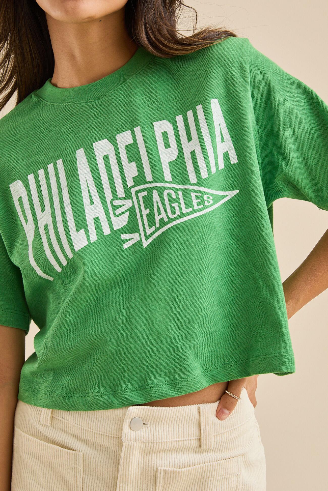 Philadelphia Eagles Cropped Tee Product Image