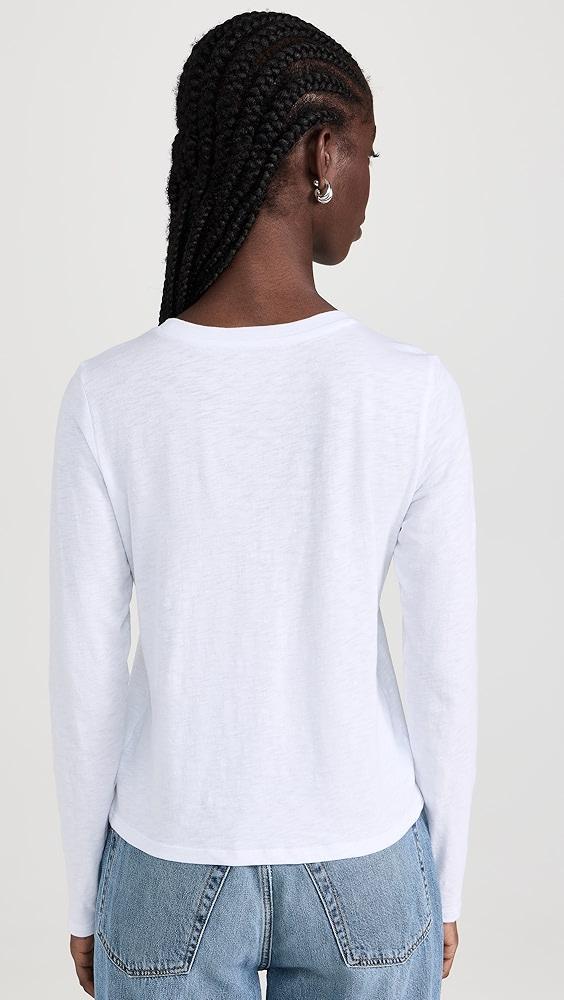 Z Supply Modern Slub Long Sleeve Tee | Shopbop Product Image