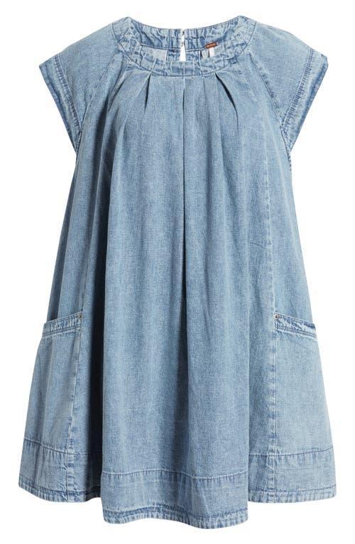 Marcel Mini Dress In Blue Product Image