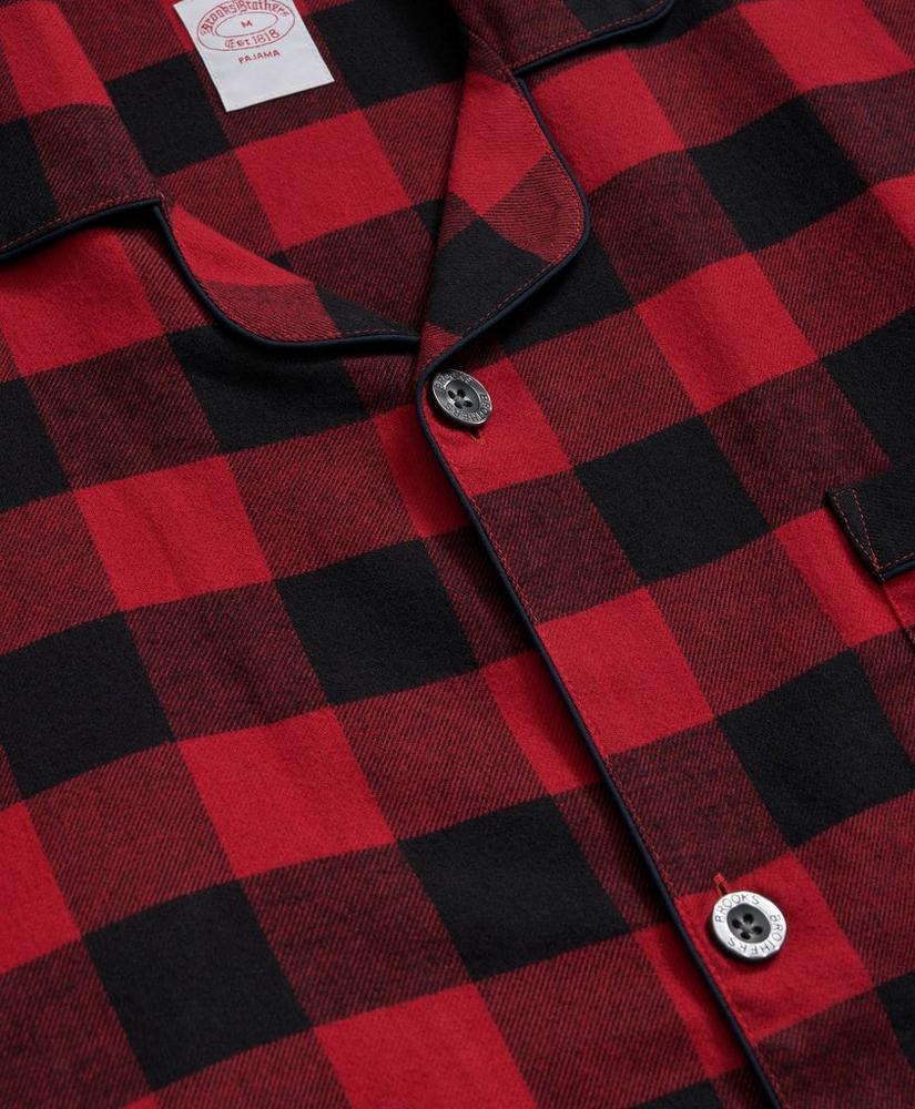 Cotton Flannel Plaid Pajamas Product Image