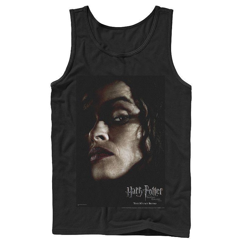 Mens Harry Potter Deathly Hallows Bellatrix Character Poster Graphic Tank Top Product Image