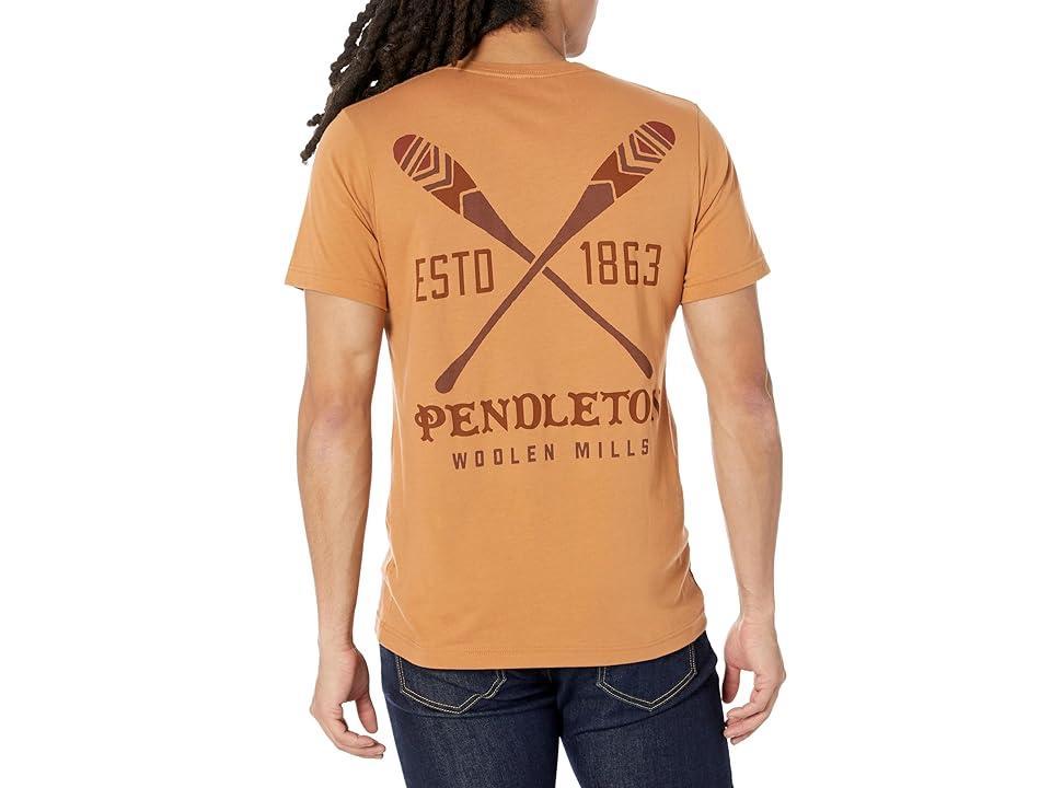 Pendleton Paddle Graphic Tee (Toast Men's T Shirt Product Image